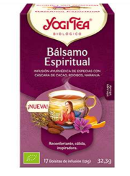 Infusão Bálsamo Espiritual Bio 17 Saquetas - Yogi Tea - Crisdietética